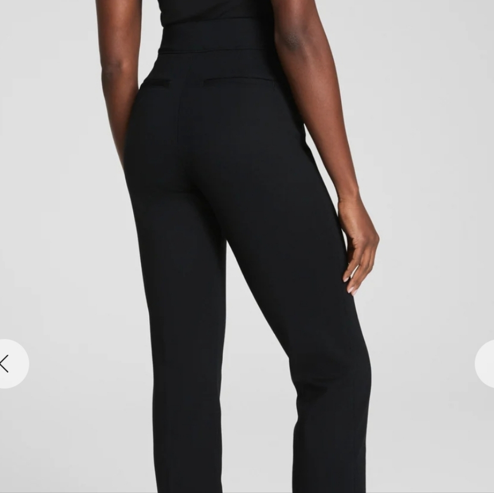 Spanx SPANXsmooth™ Perfect Fit Ponte Slim Straight Pant 20254 M Black